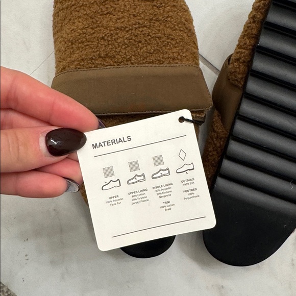 ROAM Brown Fuzzy Slip-On - Picture 5 of 6